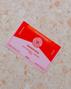 Barker Road ~ Milk Espresso